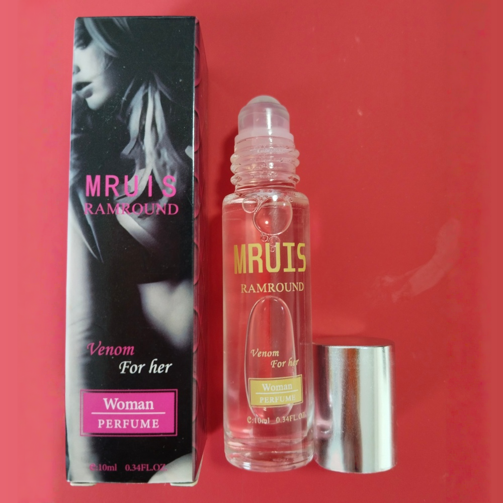 3-bottle pack MRUIS Pheromone Women's Perfume Pheromone Pink Jasmine Sweet Fruits Fresh,Natural and Charming, Suitable for Dates, Daily Commutes, Essential Oil Perfume