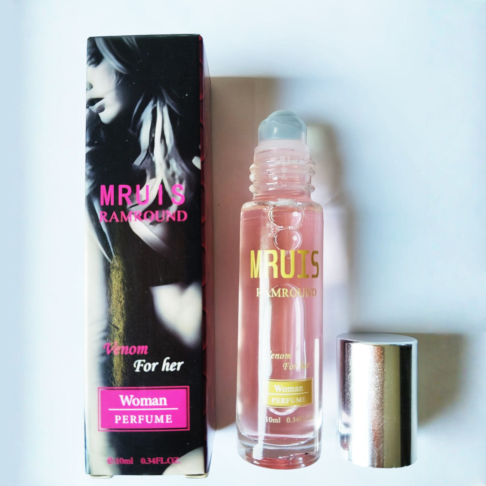3-bottle pack MRUIS Pheromone Women's Perfume Pheromone Pink Jasmine Sweet Fruits Fresh,Natural and Charming, Suitable for Dates, Daily Commutes, Essential Oil Perfume